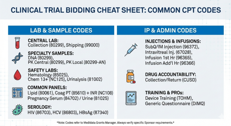 Clinical Trial Budget Bidding 101