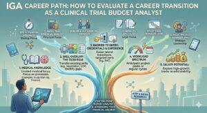 how to evaluate clinical trial career transitions