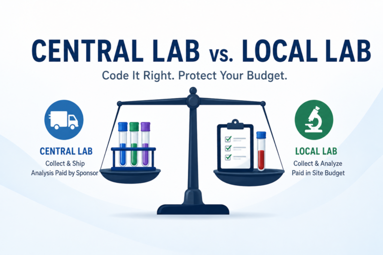 Clinical Trial Budgets - Local vs Central Lab